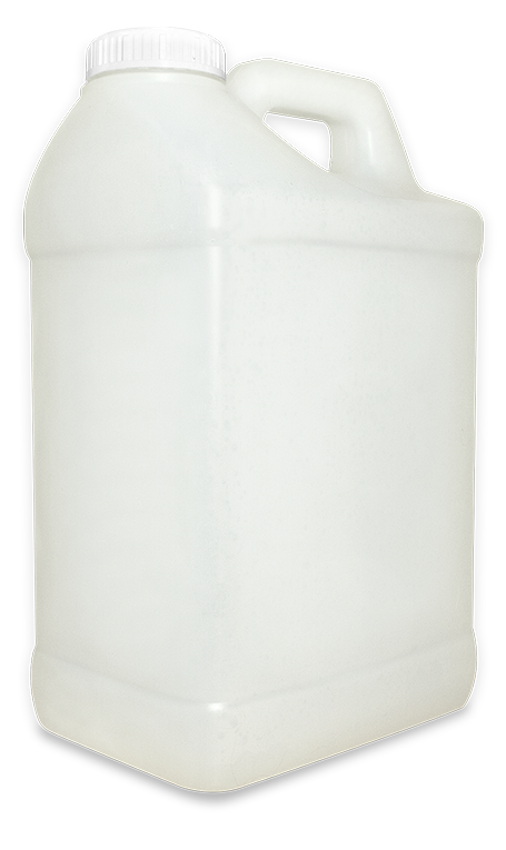 A large plastic jug used for wholesale honey or BBQ sauce.