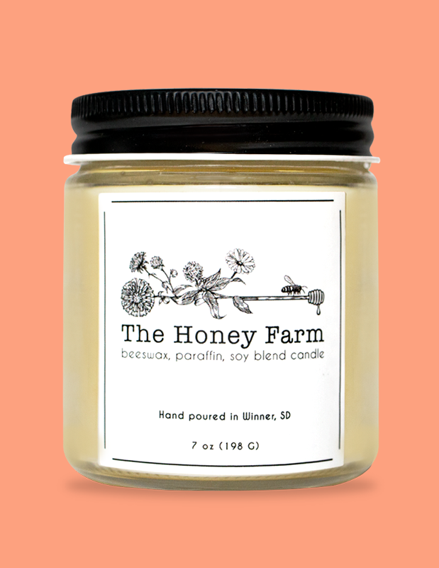 The Honey Farm Beeswax Candle